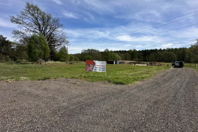 Działka budowlana 907 m² przy lesie | MPZP | Media | Badania gruntu
